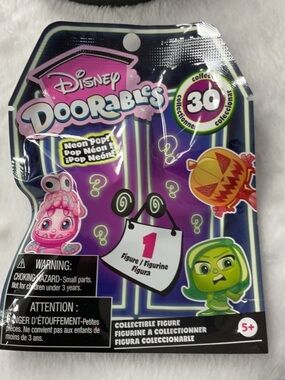 New! Disney Doorables Neon Pop Blind Bag